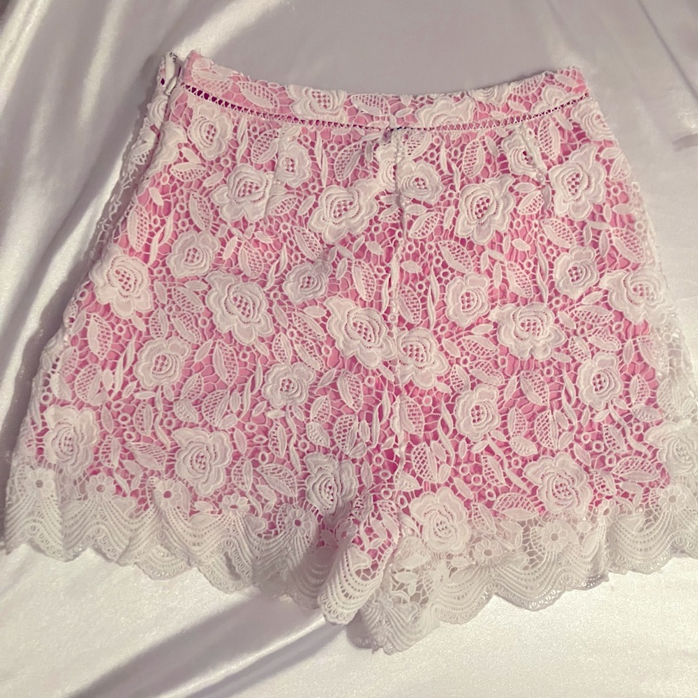 High waisted shorts